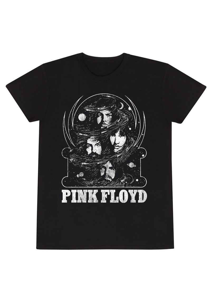 Henry Tiger PINK FLOYD RETRO STYLE - Camiseta estampada - black