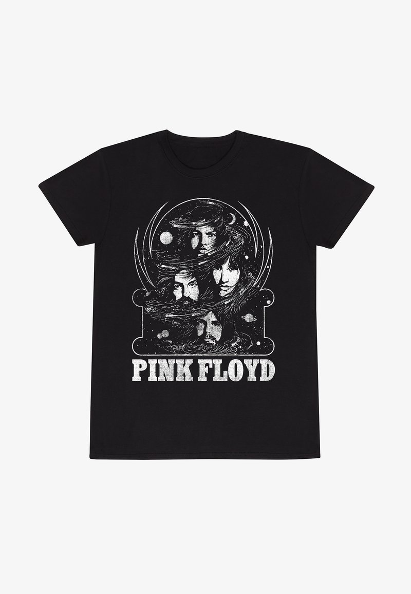 Henry Tiger PINK FLOYD RETRO STYLE - Camiseta estampada - black
