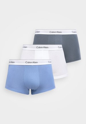 TRUNK ICON COTTON STRETCH 3 PACK - Alsónadrágok - white/blue tulip/turbulence