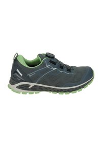 Meindl POWER BEQUEME - Hiking shoes - graphit linde