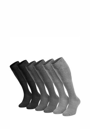DIABETIKER 3 PACK - Knee high socks - grau