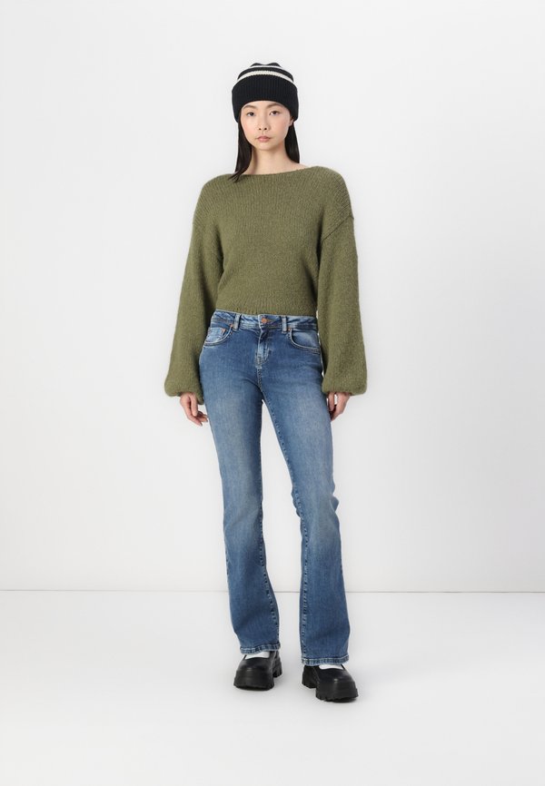 JULIANA - Bootcut jeans - liyanna wash2