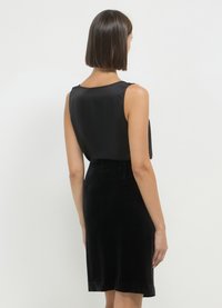 Calliope CINIGLIA CON SPACCO - Bleistiftrock - nero