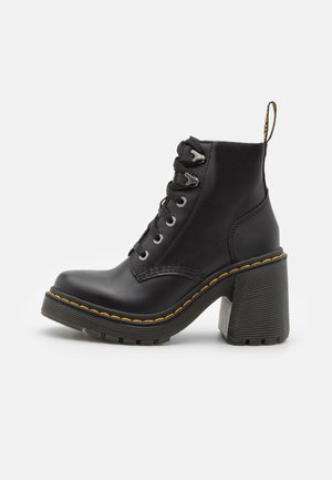 JESY - Bottines à lacets - black