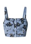 ESTHER - Tops - steel blue