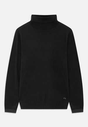 SWEATER ROLL NECK - Neule - black
