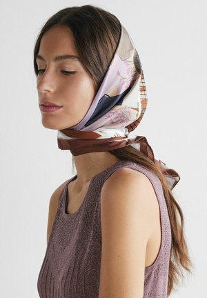 Falconeri, FALCONERI. - Tuch - brown pink