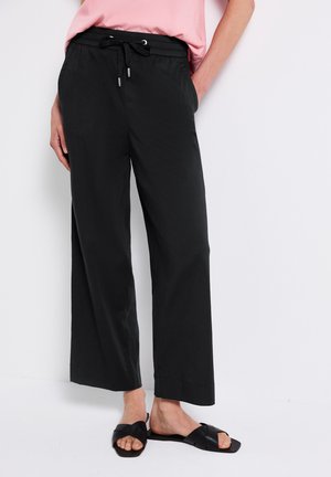 STRAIGHT LEG  - Tracksuit bottoms - schwarz
