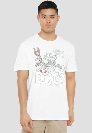 Cotton Soul, LOONEY TUNES WHATS UP - T-Shirt print - white