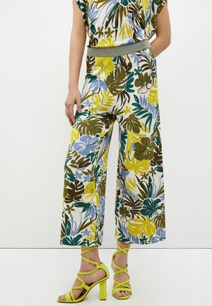 Pantalon classique - mottled green