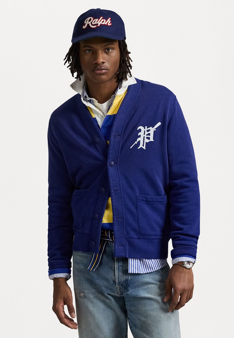 Polo Ralph Lauren - ROWING-PATCH CARDIGAN - Užtrauktuku užsegamas treningas - fall royal, Padidinti