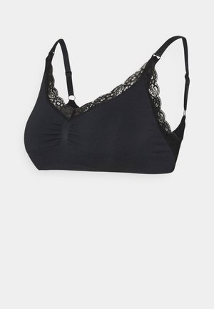 Lindex SEAMLESS NURSING BRA 2 PACK - Σουτιέν για T-shirt - white/black
