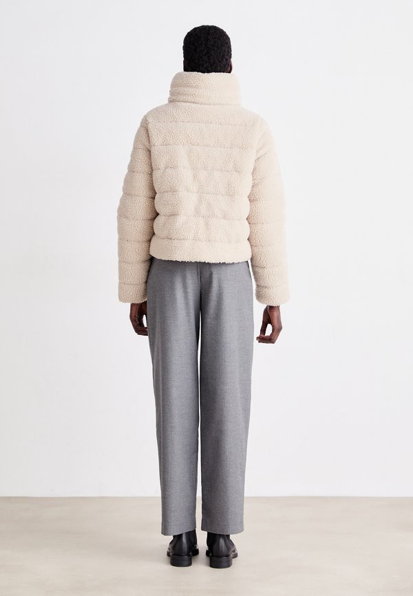 FRANCHESCA QUILT - Fleece jacket - silver cloud3