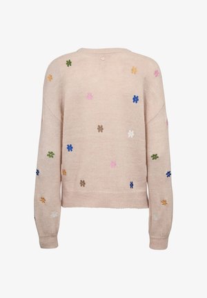 Nümph, NUFLORIE PULLOVER - Strickpullover - gray morn