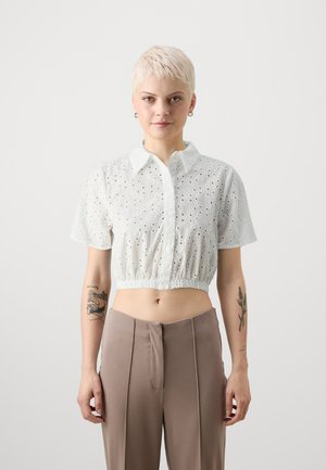 ONLKALA ALICIA SHORT SHIRT - Užsagstoma palaidinė - cloud dancer