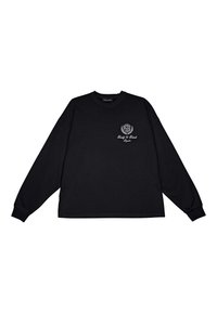 COUR LONGSLEEVE - Tops ar garām piedurknēm - washed black