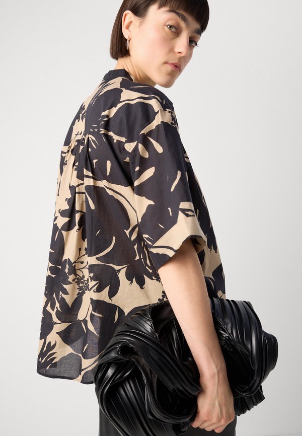 FEMININE FIT STAND UP COLLAR PRINT - Button-down blouse - multi2