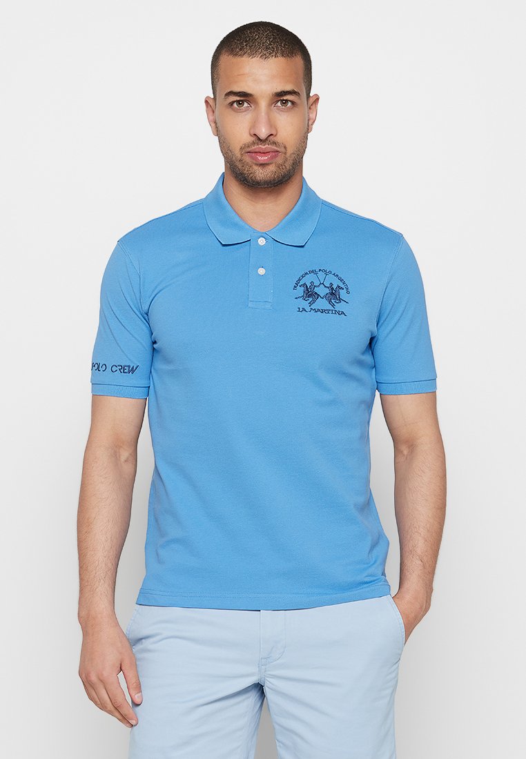 LA MARTINA Poloshirt blauw LA MARTINA Poloshirt blauw