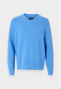 CASHSOFT V NECK - Trui - blue