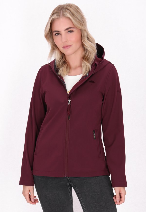 Outdoorjacke - burgundy