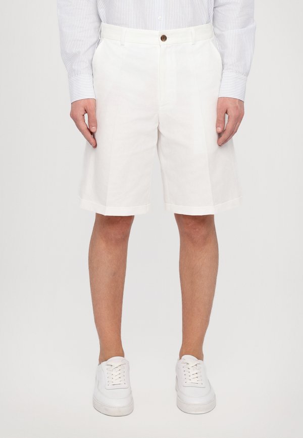 WIDE LEG LINEN KNEE  - Shorts