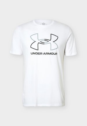 Under Armour, FOUNDATION UPDATE - Αθλητικό μπλουζάκι - white/black