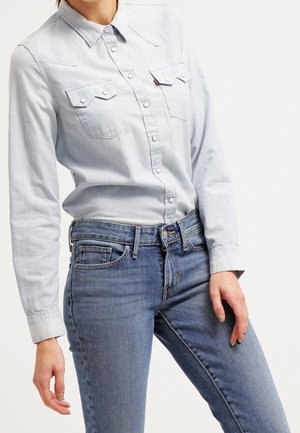 Overhemdblouse - light-blue denim