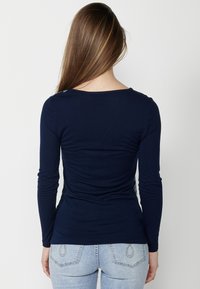 Koroshi Langarmshirt - navy