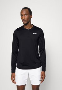 Nike Performance M NKCT DF ADVTG TOP HZ - Pikkade varrukatega topp - black/white