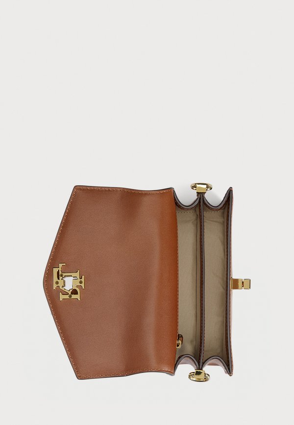 LEATHER SMALL TAYLER CROSSBODY BAG - Cross body bag - tan3