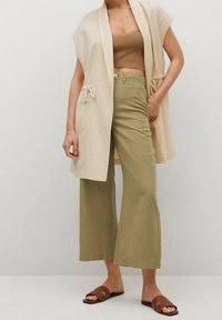 Mango Pantalones - khaki