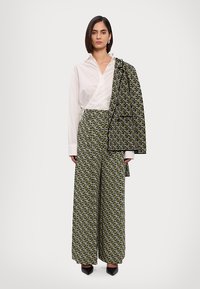 Diane von Furstenberg BELLINI PANTS - Hlače - green