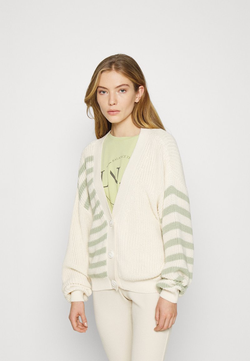 Lounge Nine EMMELINE CARDIGAN - Casaco de malha - lint