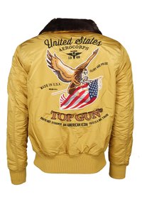 TOP GUN Bomberjacka - yellow