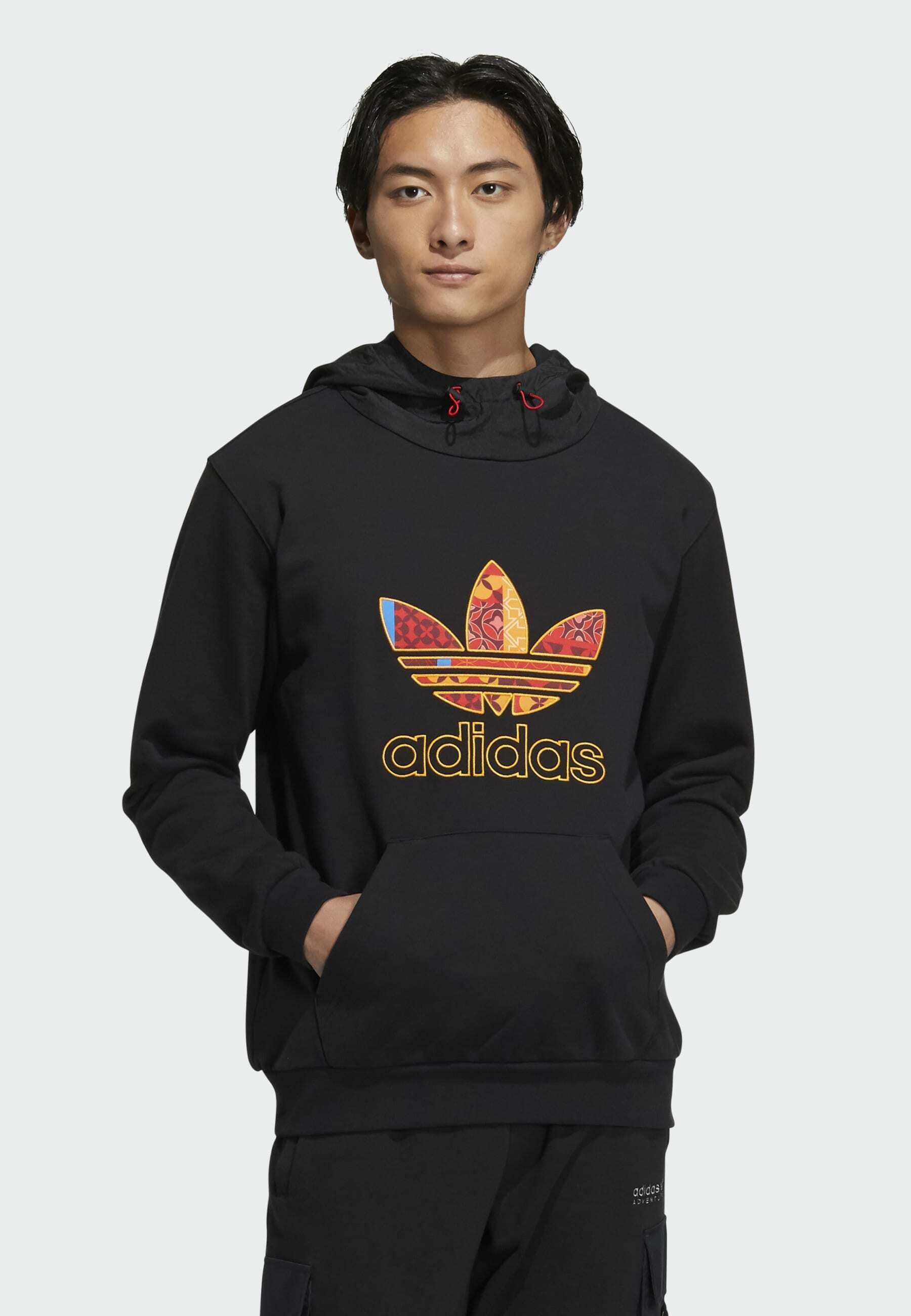 adidas Originals Felpa con cappuccio - black/nero - Zalando.it