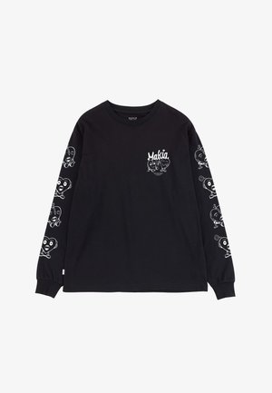 Makia BROKENHEARTED - T-shirt à manches longues - black