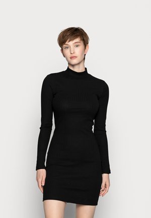 BASIC - Sukienka z dżerseju - black