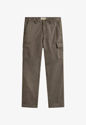 GANT, GANT CARGO PANTS - Cargohose - faded taupe