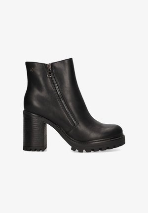 ETIKA VERONA - Botines con plataforma - black