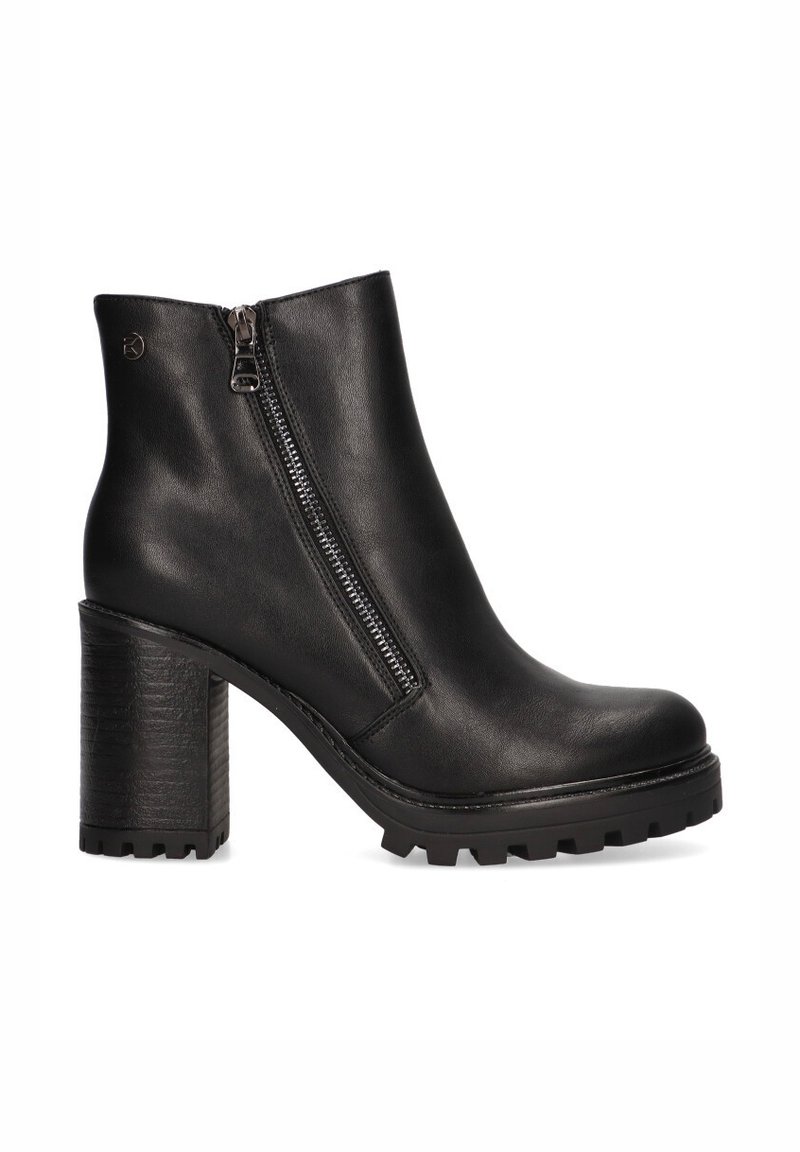 ETIKA VERONA - Botines con plataforma - black