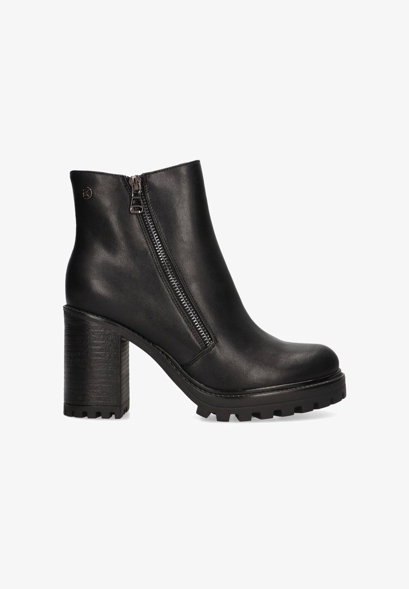 ETIKA VERONA - Botines con plataforma - black