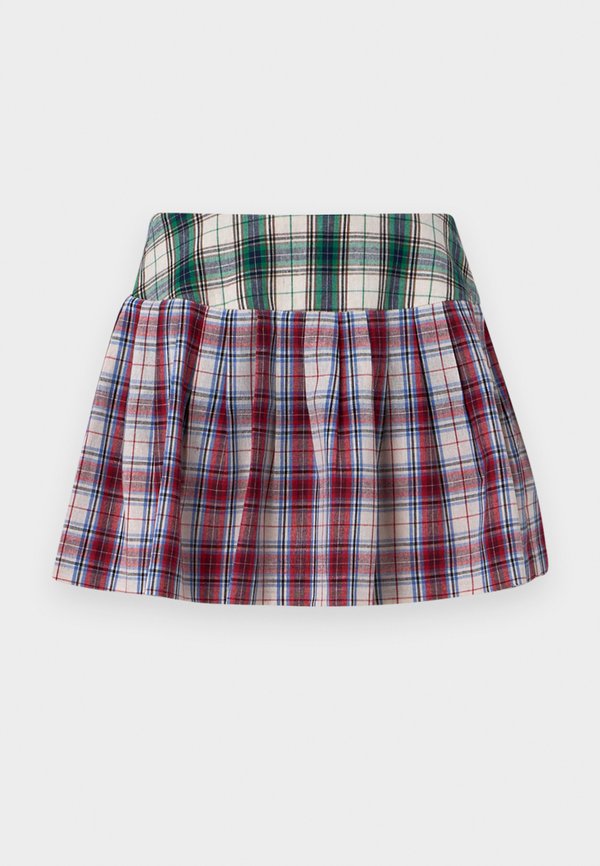 STRIPED PLEATED MINI SKIRT - Mini skirt3