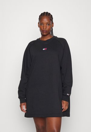 BADGE HWK CREW DRESS - Vestito estivo - black