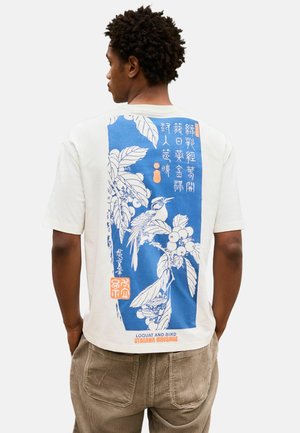 TALL FIT - ARTIST LICENSE - Apdrukāts T-krekls - white hiroshige