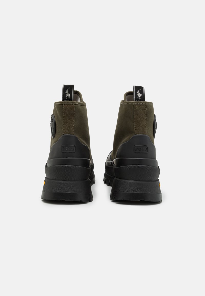 Polo Ralph Lauren ARMIN LACE UNISEX - Sneaker high - dark green 