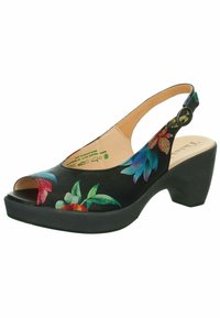 Think! Scarpe con plateau - schwarz