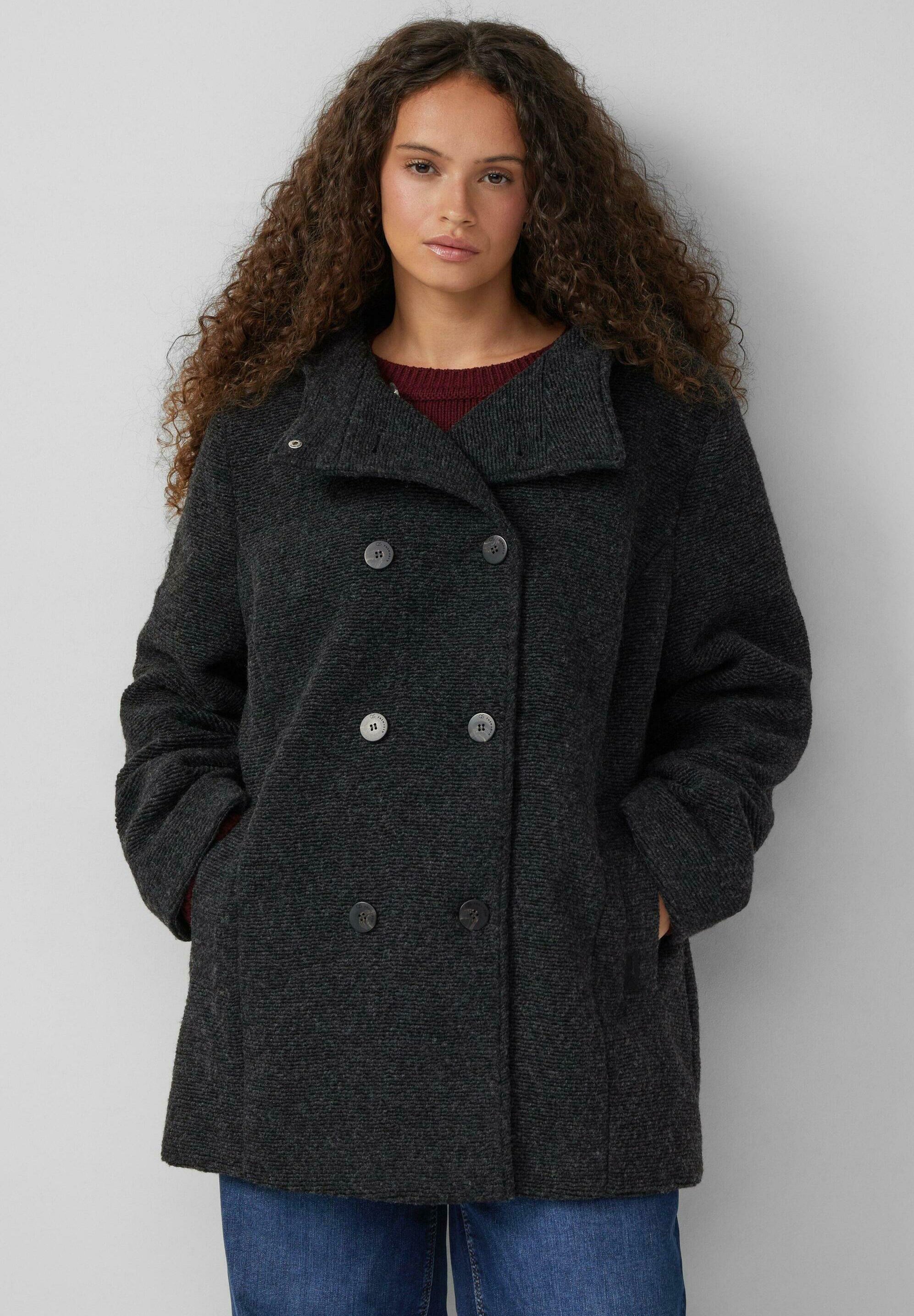 Aquvii CONTROL SHORT COAT【MARE】 QS Short coat - schwarz/black - Zalando