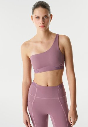 Twist ASYMMETRIC SLEEVE - Brassière - pink