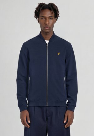 Lyle & Scott, WADDED FUNNEL NECK JACKET - Яке бомбър - dark navy