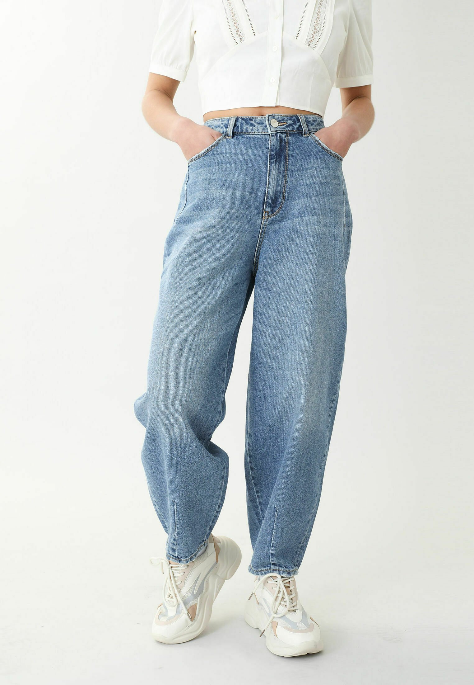 Pimkie SLOUCHY HIGH WAIST - Relaxed fit 